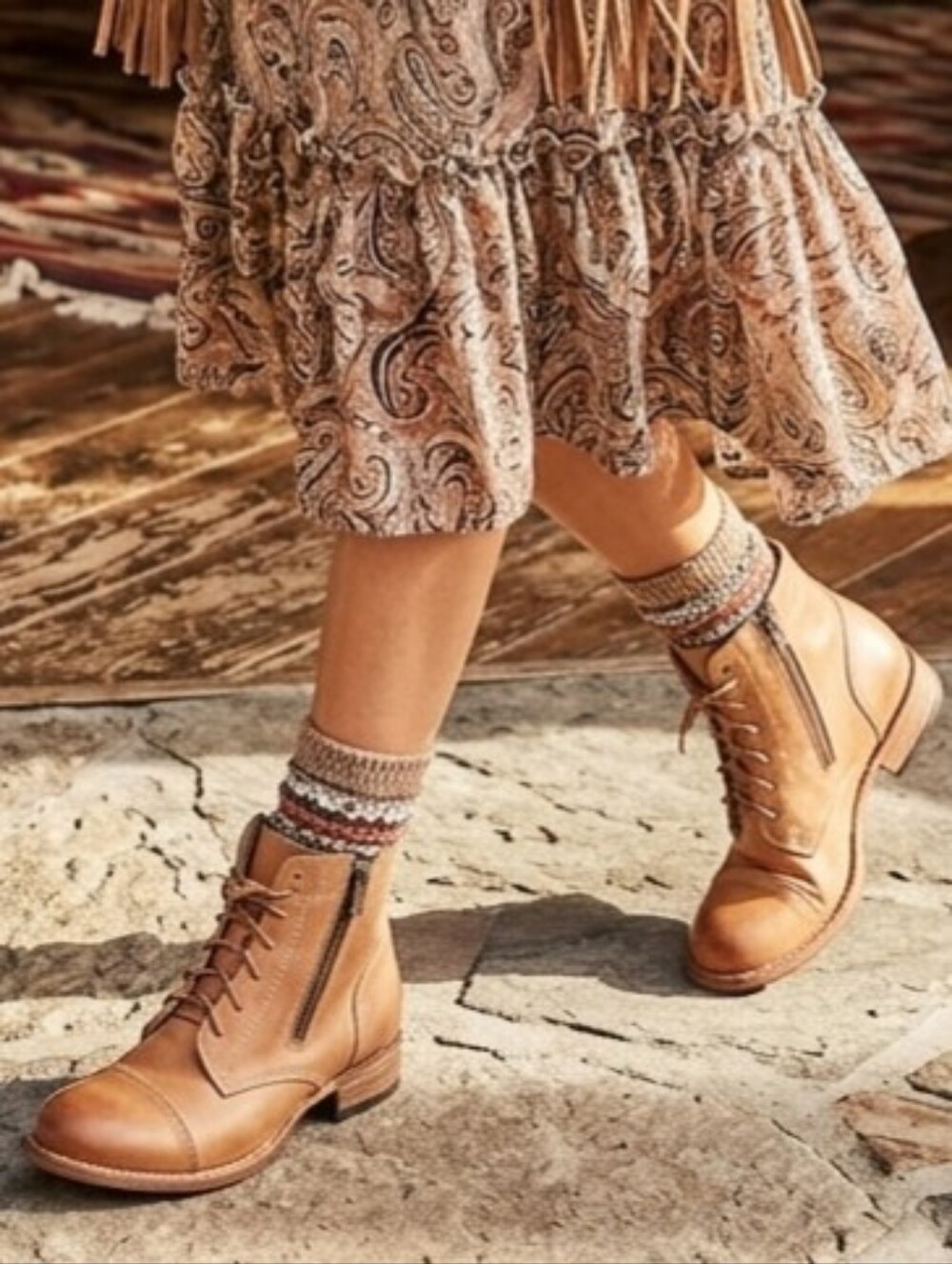 FREEBIRD Rafter Ankle Bootie Tan